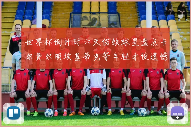 世界杯倒计时六天伤缺球星盘点卡尔费尔明埃基蒂克等年轻才俊遗憾缺席